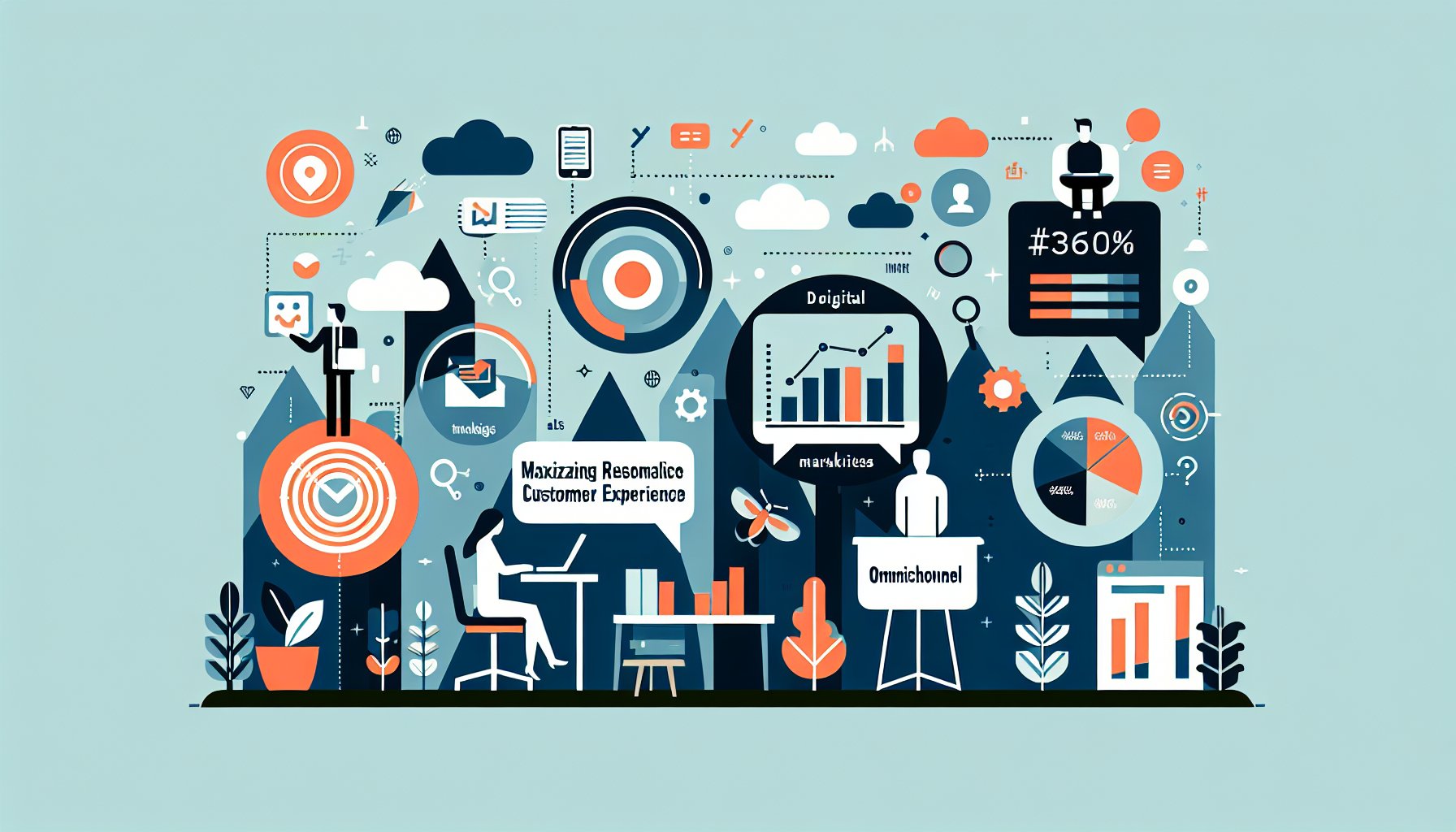 Digital marketing strategies enhance ROI through personalized experiences, omnichannel approaches, and data analytics insights.