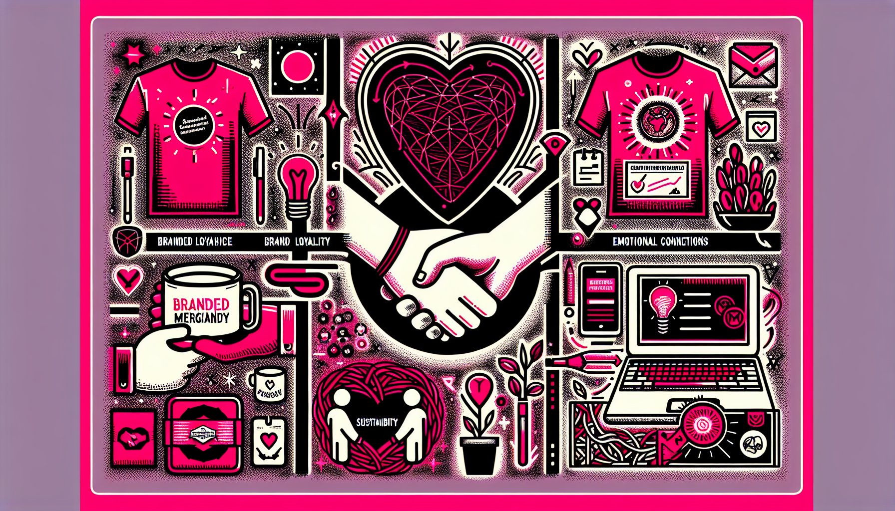 Branded merchandise fosters emotional connections and brand loyalty through personalized, sustainable products in 2025.