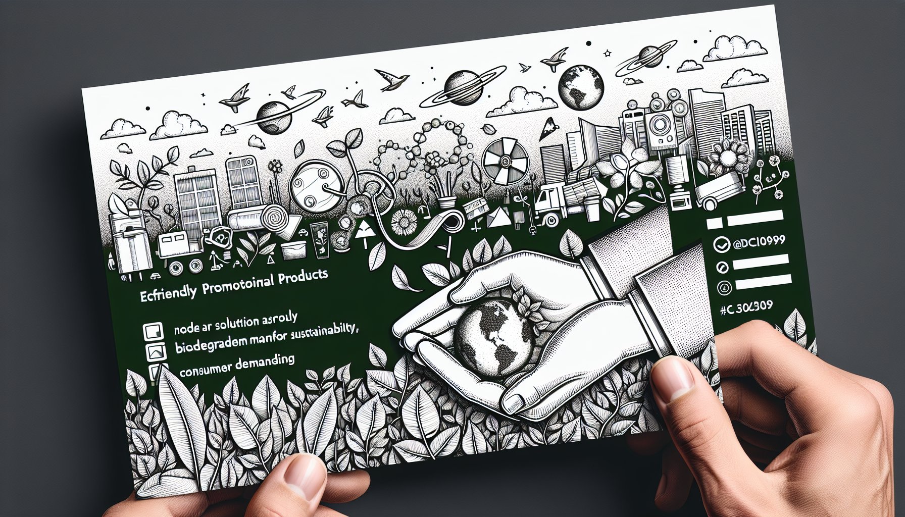 Eco-friendly promotional products showcase sustainable branding trends in 2025, meeting consumer demand for biodegradable options.