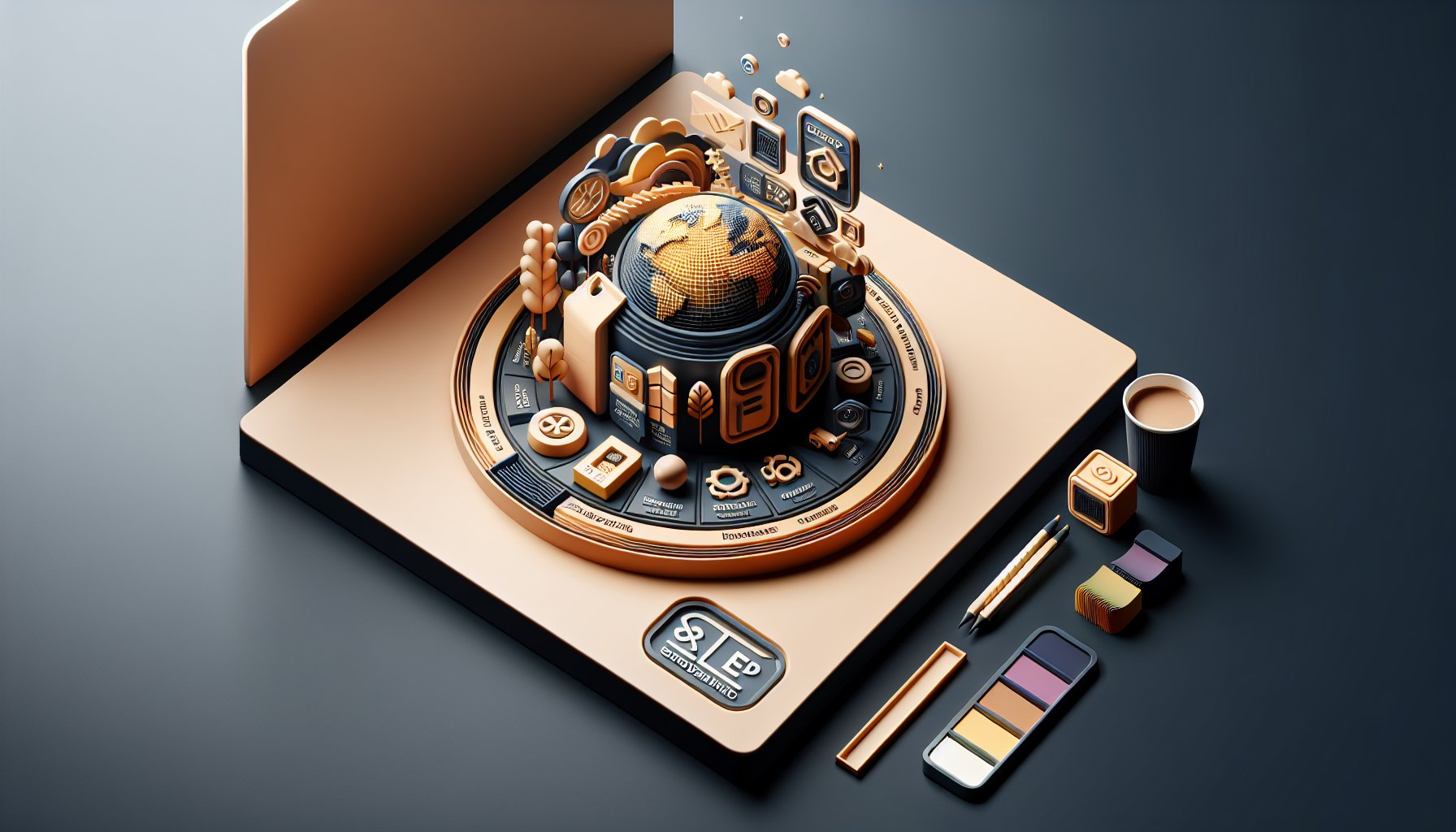 Branded merchandise showcasing visual identity, eco-friendly products, and storytelling strategies for effective e-commerce.