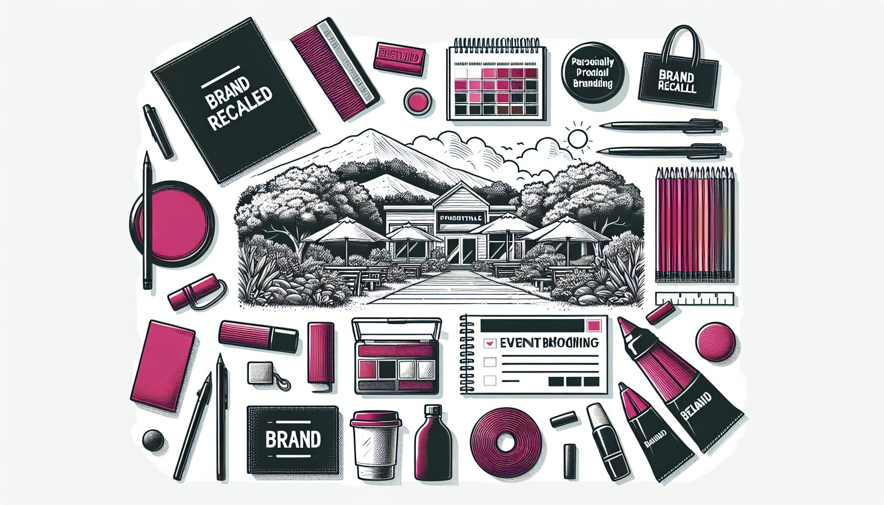Promotional items enhance event branding with eco-friendly merchandise and personalized swag for improved brand recall.