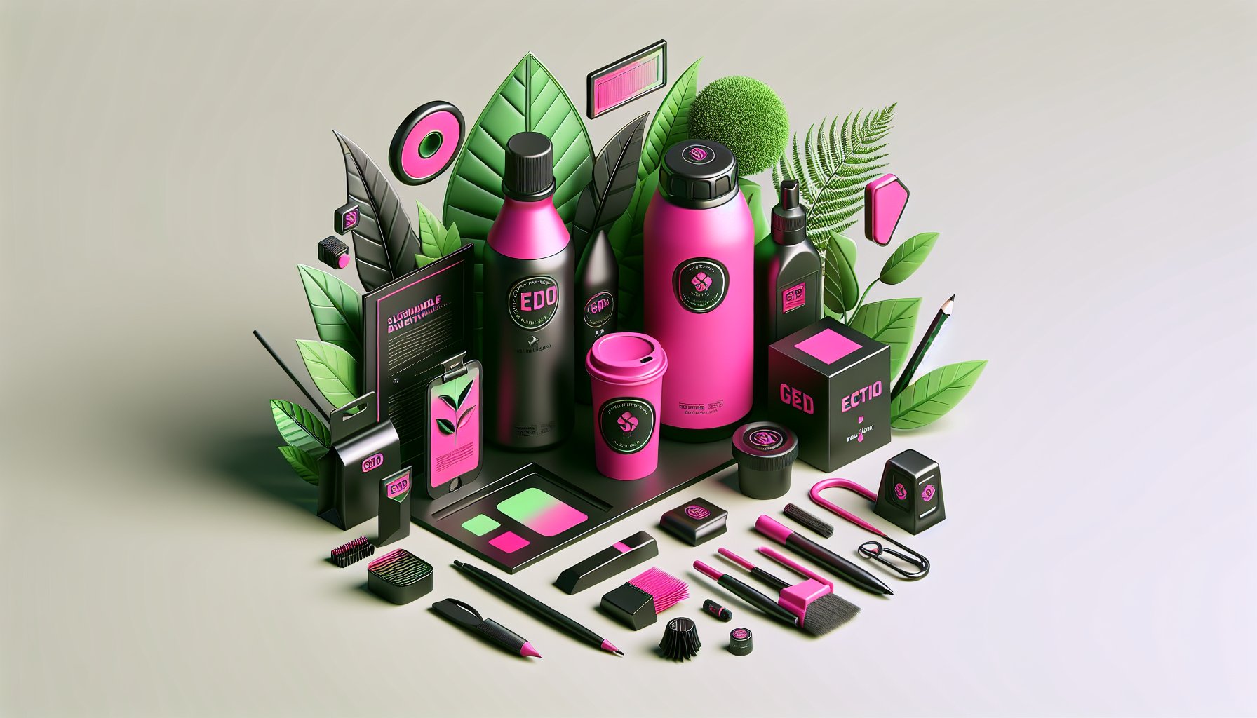 Top 10 eco-friendly promotional items for sustainable branding in 2025, highlighting biodegradable products and green marketing strategies.
