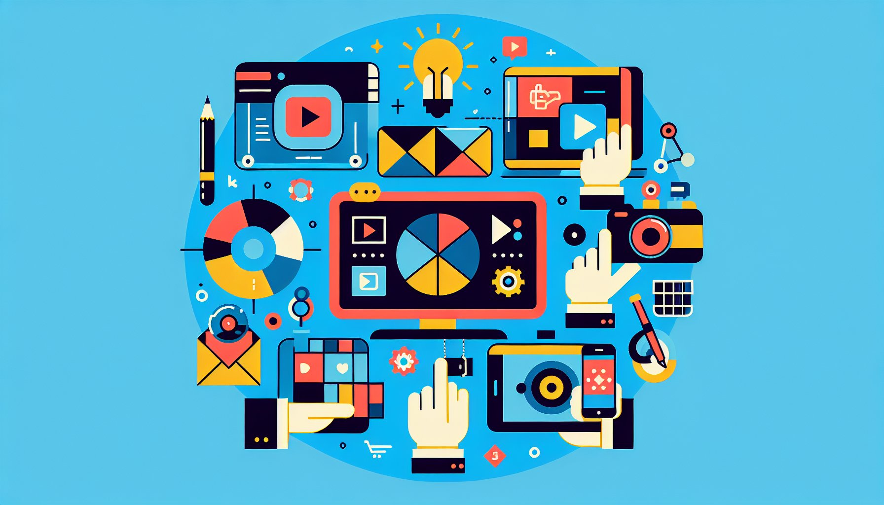 Video marketing strategies for 2025: personalized experiences, interactive content, multi-channel approaches, and user-generated content.