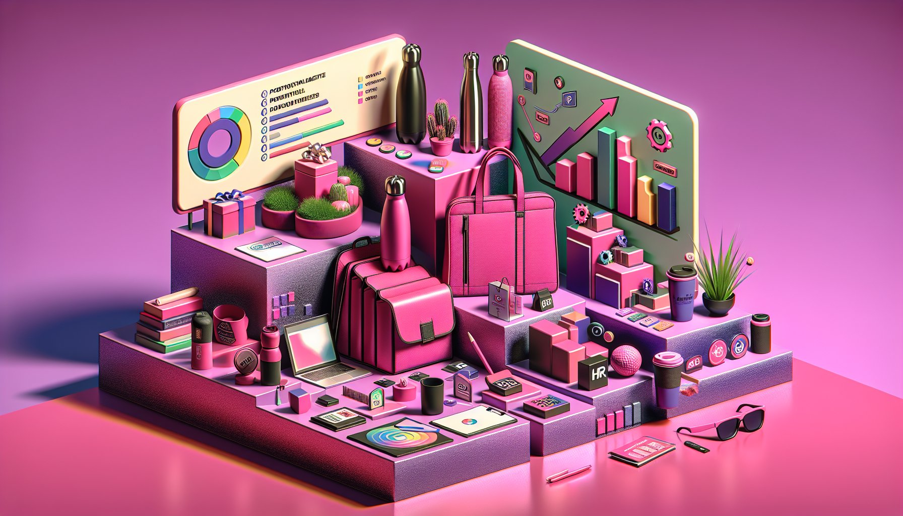 10 creative promotional products for HR engagement: personalized merchandise, eco-friendly items, and gamification strategies.