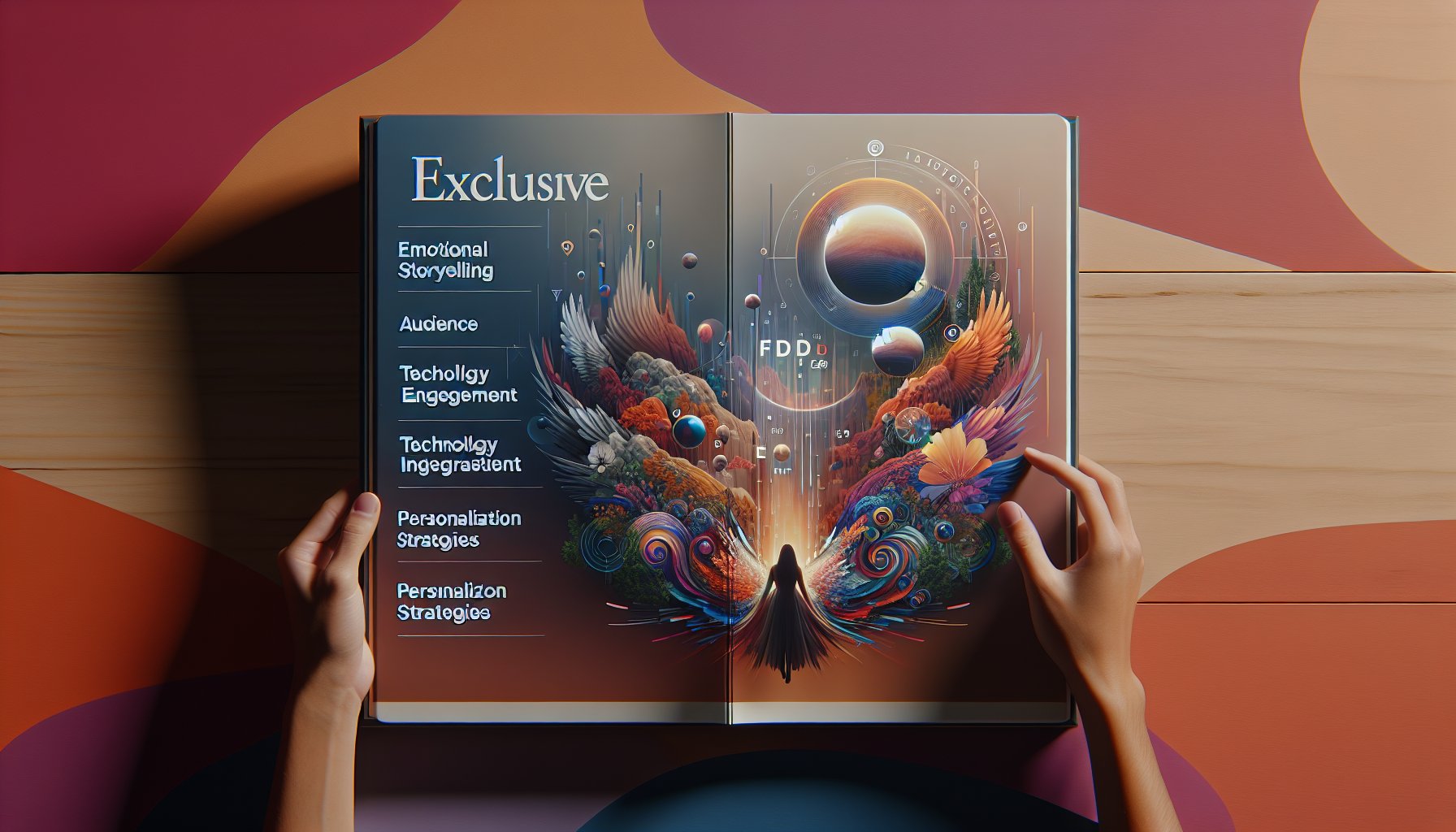 Print ad design tips for 2025: emotional storytelling, audience engagement, tech integration, and personalization strategies.