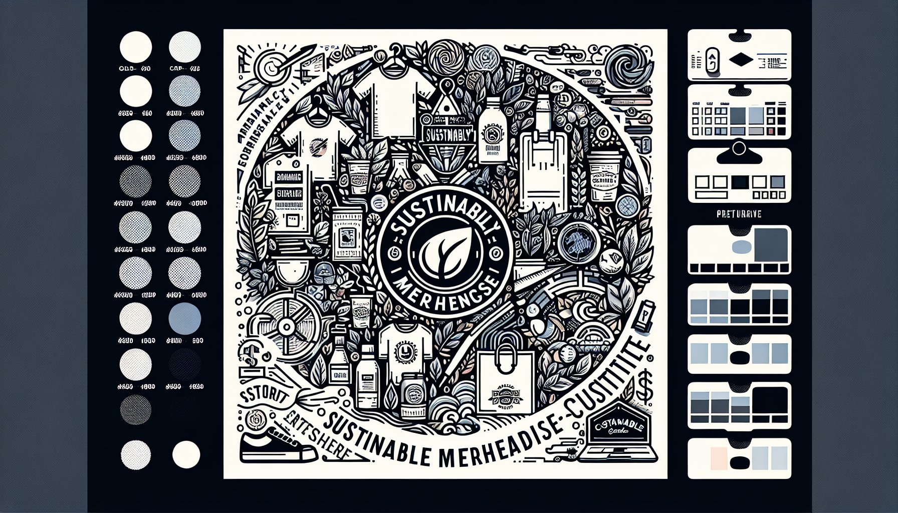 Branded merchandise like custom apparel enhances brand visibility and loyalty while promoting sustainable practices.