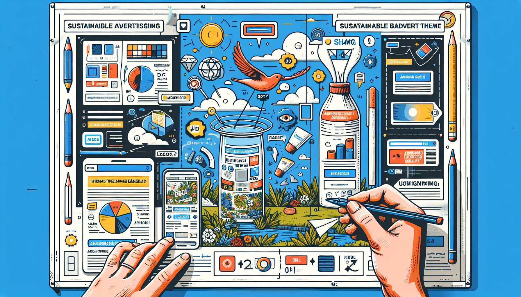 9 essential features for interactive banner ads in 2025: personalized content, sustainable design, AR marketing, and mobile-first.