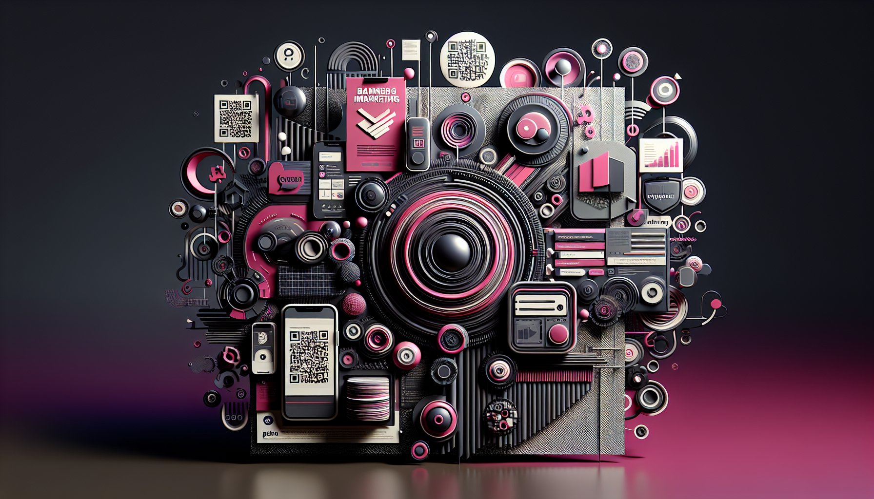 Banners in marketing: measuring impact through KPIs, digital-print integration, QR codes, NFC tech, and storytelling.