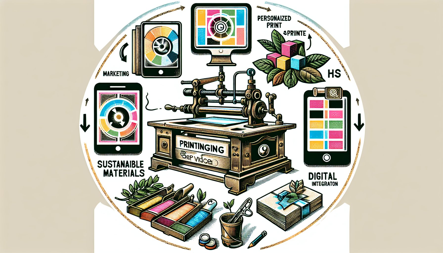 12 expert tips for maximizing printing services with personalized marketing, sustainable materials, and digital integration.