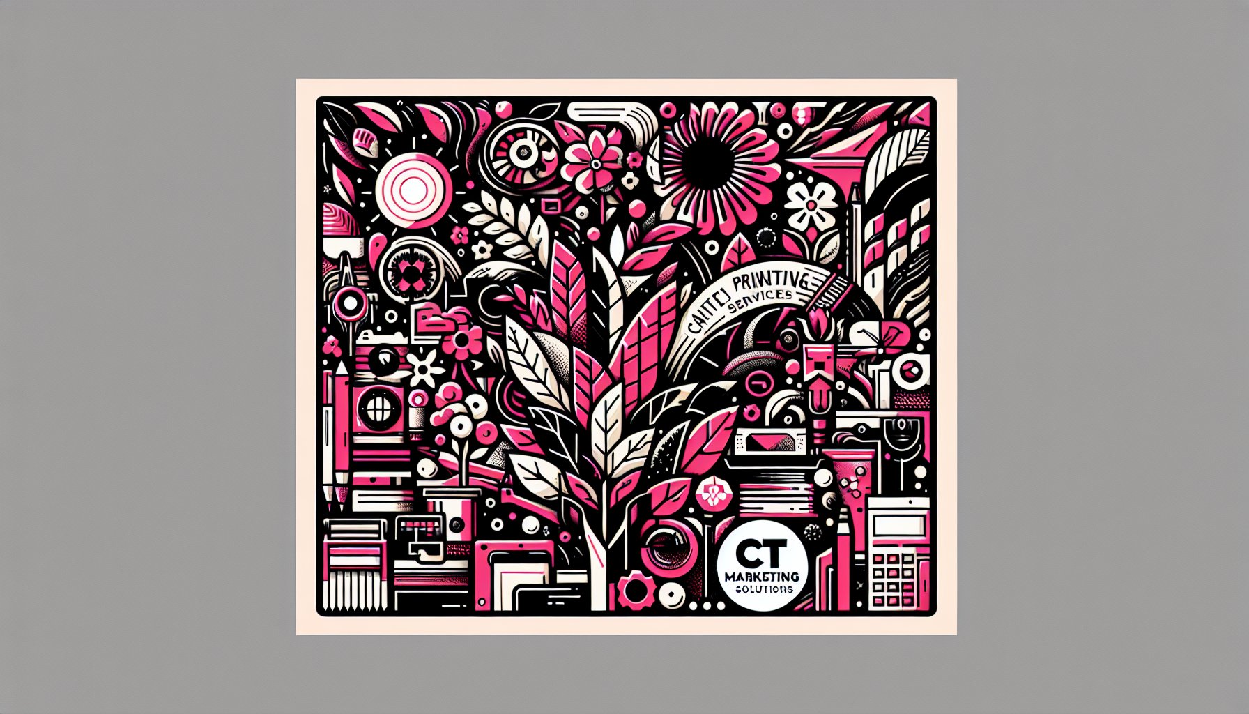 High-quality printing services by CT Marketing Solutions enhance brand narrative with eco-friendly, tactile marketing solutions.