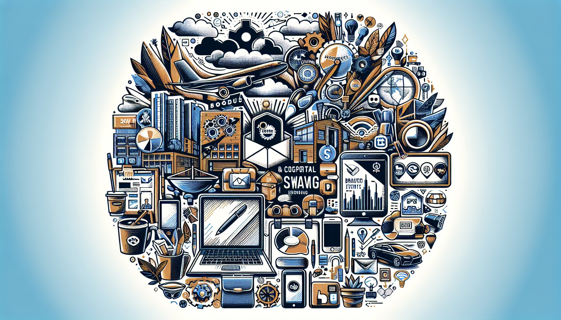 Branded merchandise for corporate events includes eco-friendly products and digital swag to boost customer engagement.