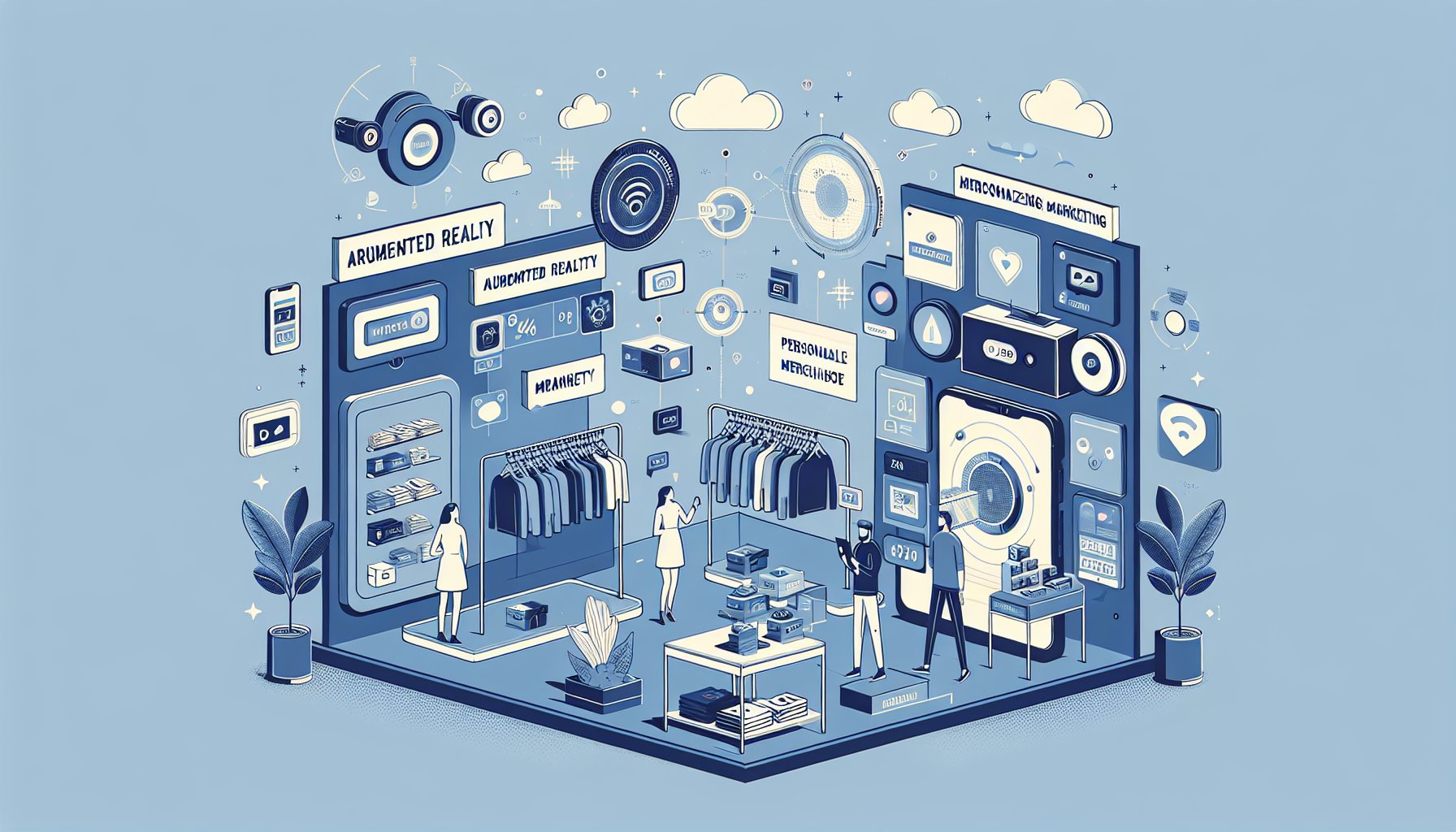 Successful brands using merchandising strategies like augmented reality and sustainable practices to enhance consumer engagement in 2025.