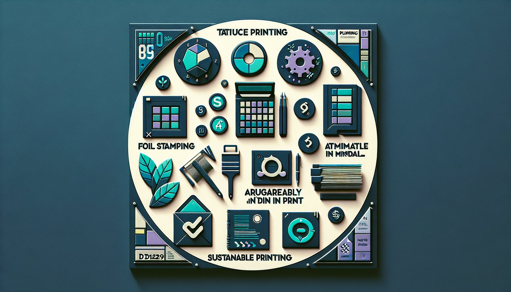 15 innovative printing techniques for tactile marketing, featuring foil stamping, augmented reality, and sustainable solutions.