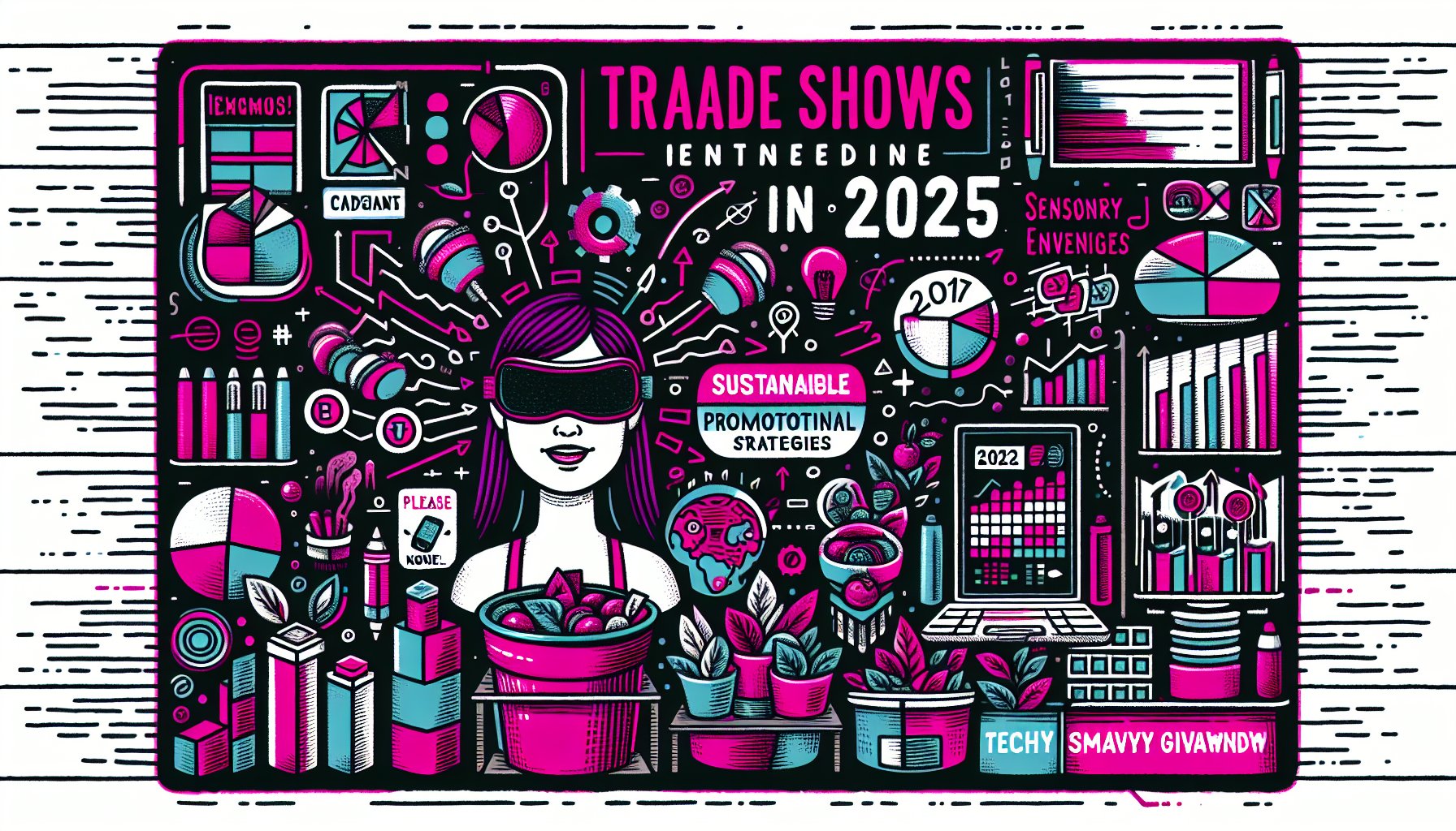 Best promotional items for trade shows 2025: sustainable giveaways, tech-savvy options, and personalized marketing strategies.