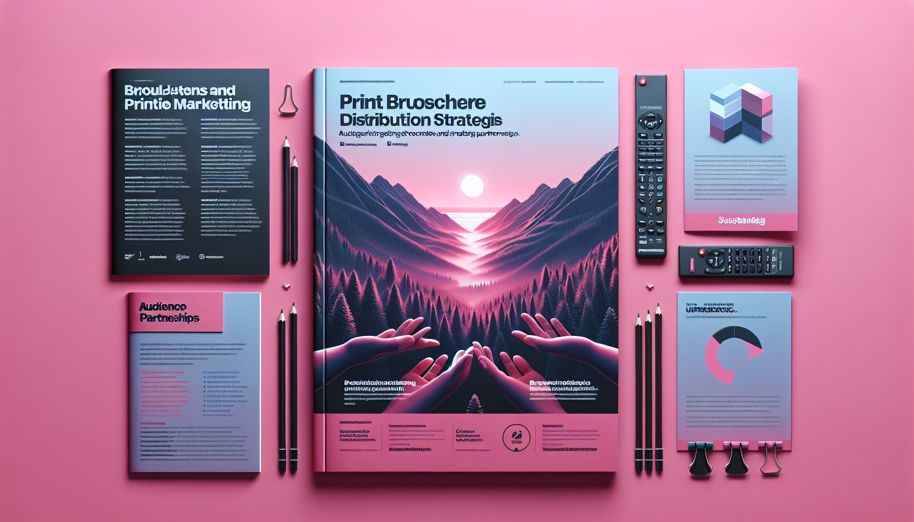 10 brochure distribution strategies for effective print marketing, audience targeting, partnerships, and sustainable brochures.