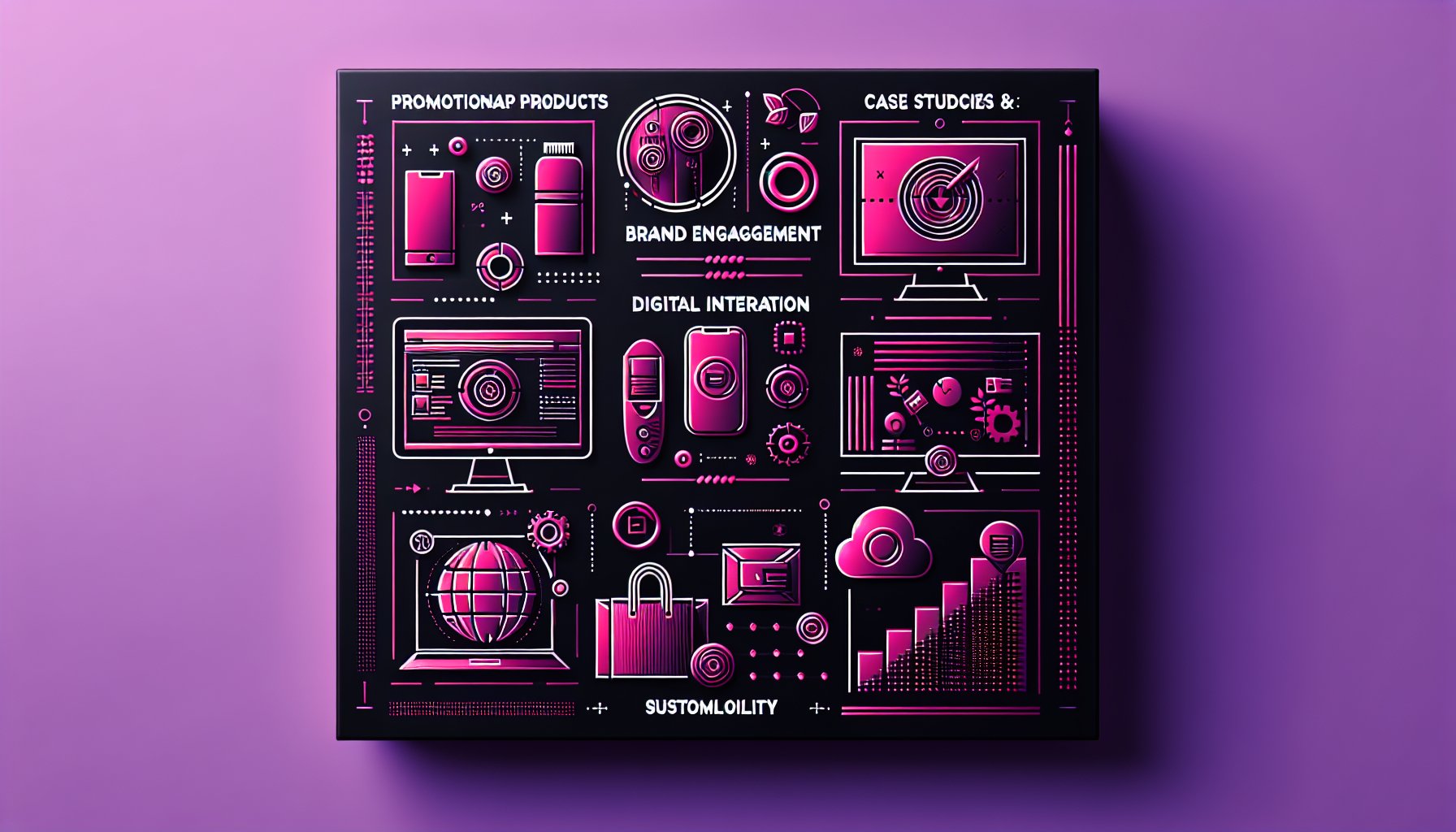 Case studies showcasing effective promotional products that enhance brand engagement and customer loyalty through digital integration.