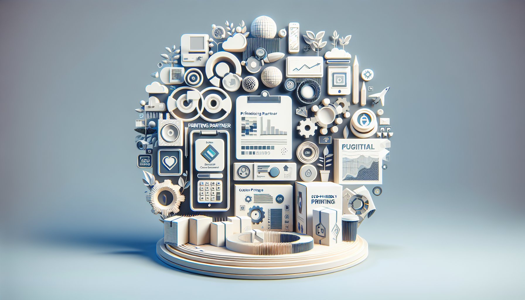 Choosing a promotional printing partner for custom packaging with eco-friendly options and digital integration to enhance your brand narrative.