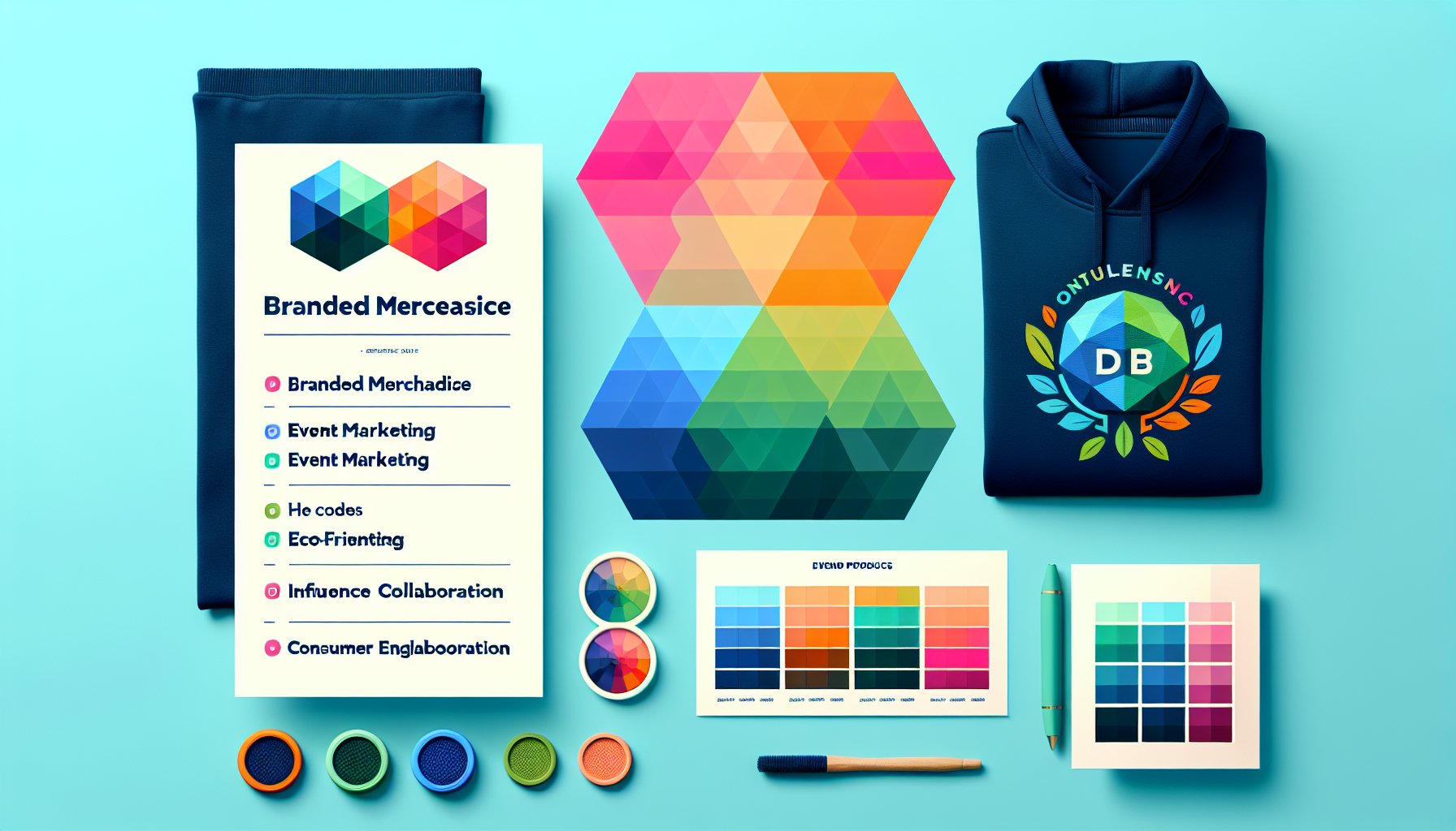 Branded merchandise for events enhances marketing through eco-friendly products and influencer collaboration for better consumer engagement.