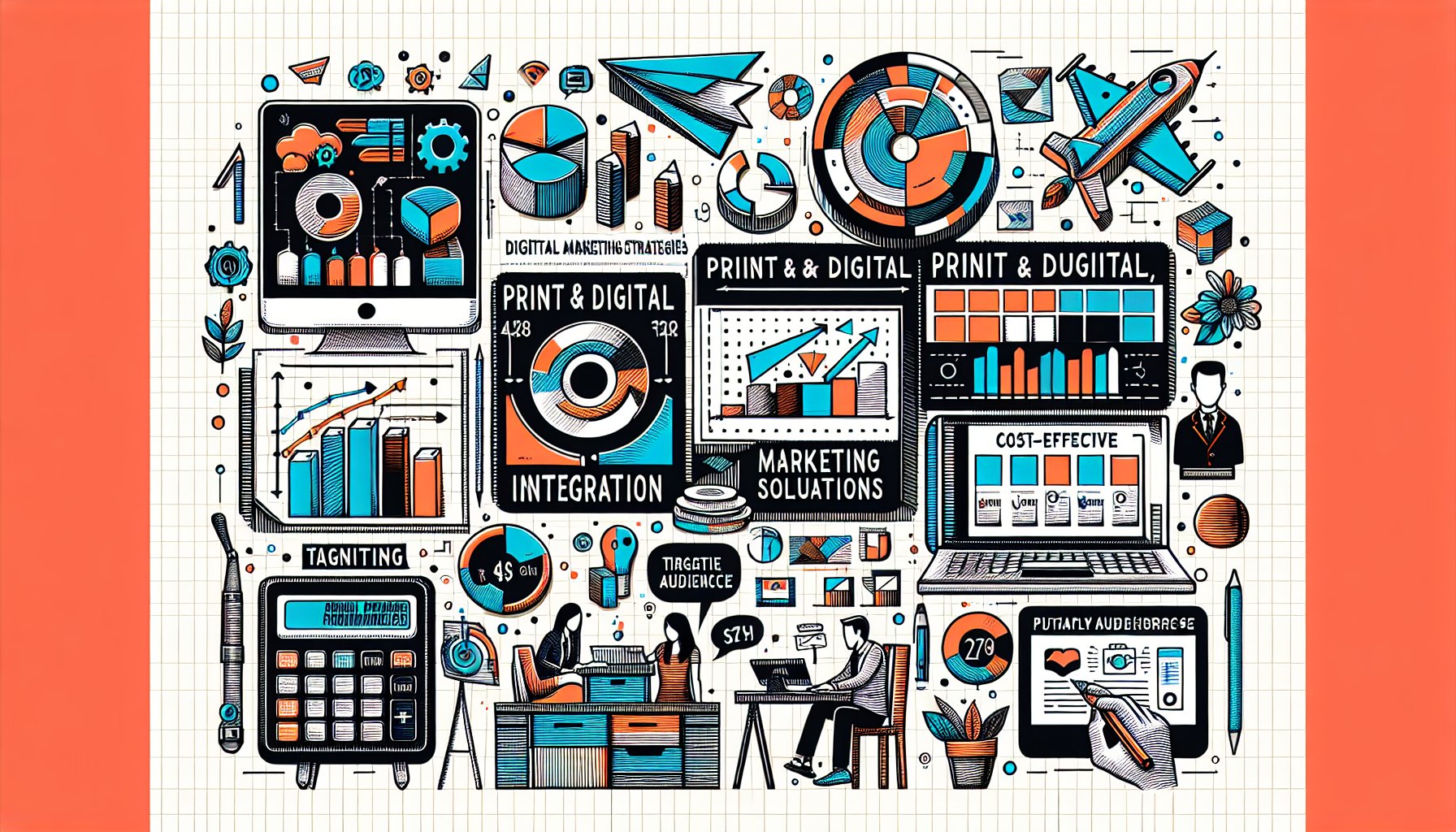 Benefits of digital marketing for printing: strategies for audience targeting, cost-effective solutions, and e-commerce integration.