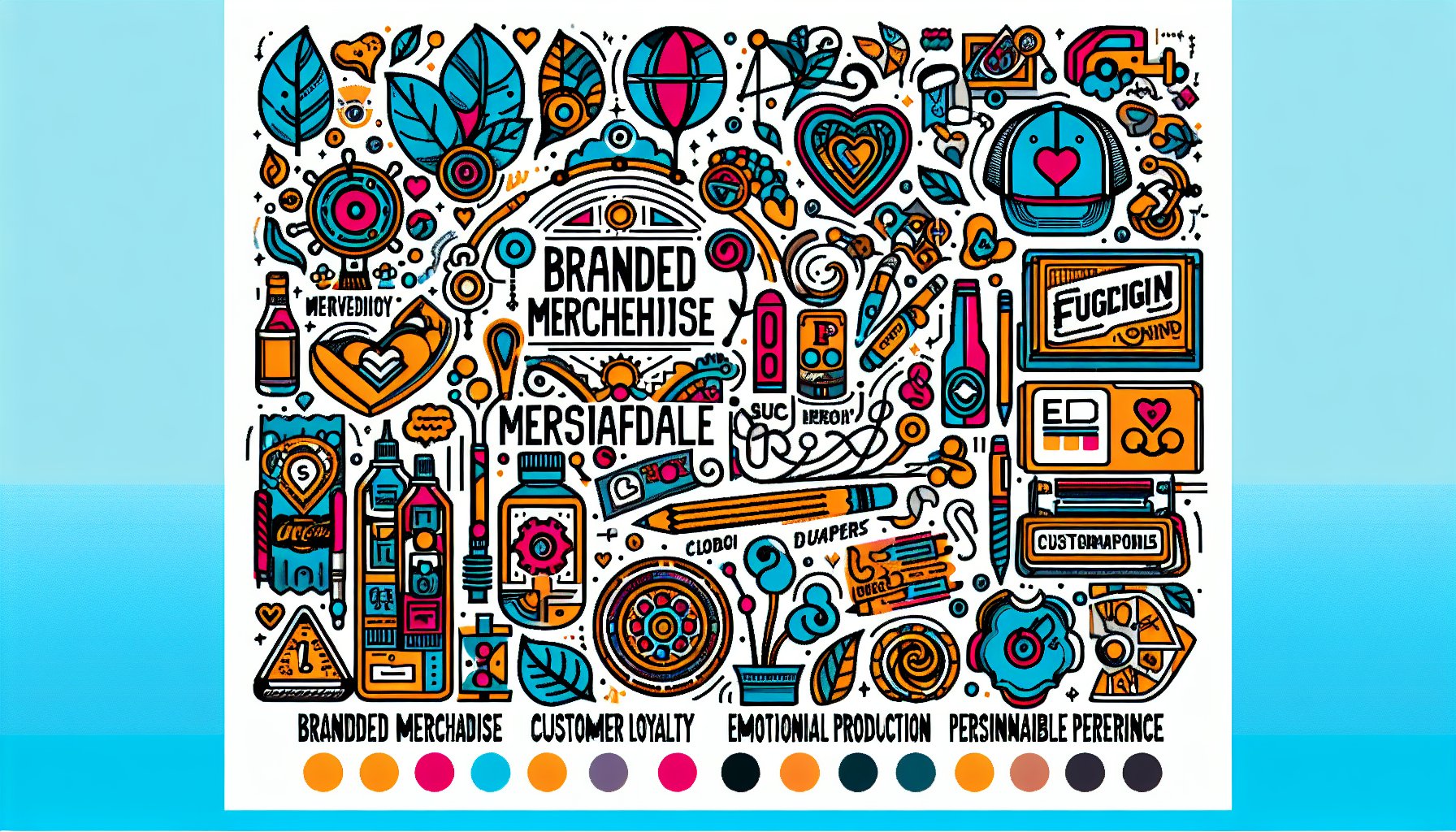 Branded merchandise fosters customer loyalty through emotional connections, personalized experiences, and sustainable products.