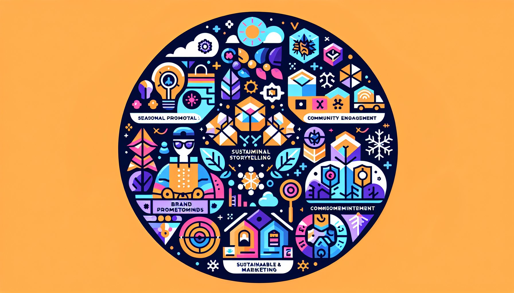 Seasonal promotional items enhance brand storytelling and community engagement, fostering consumer connection through sustainable marketing.