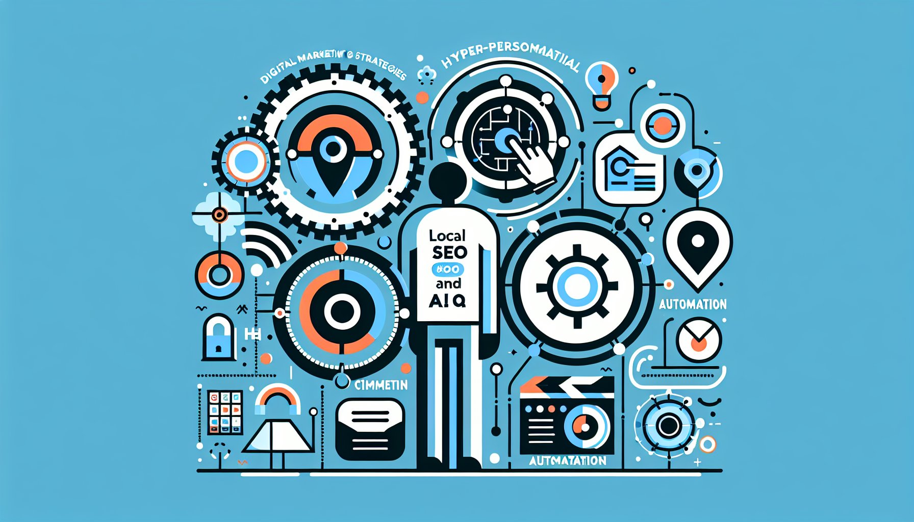 Top 10 digital marketing strategies for small businesses in 2025: hyper-personalization, local SEO, social commerce, AI automation.