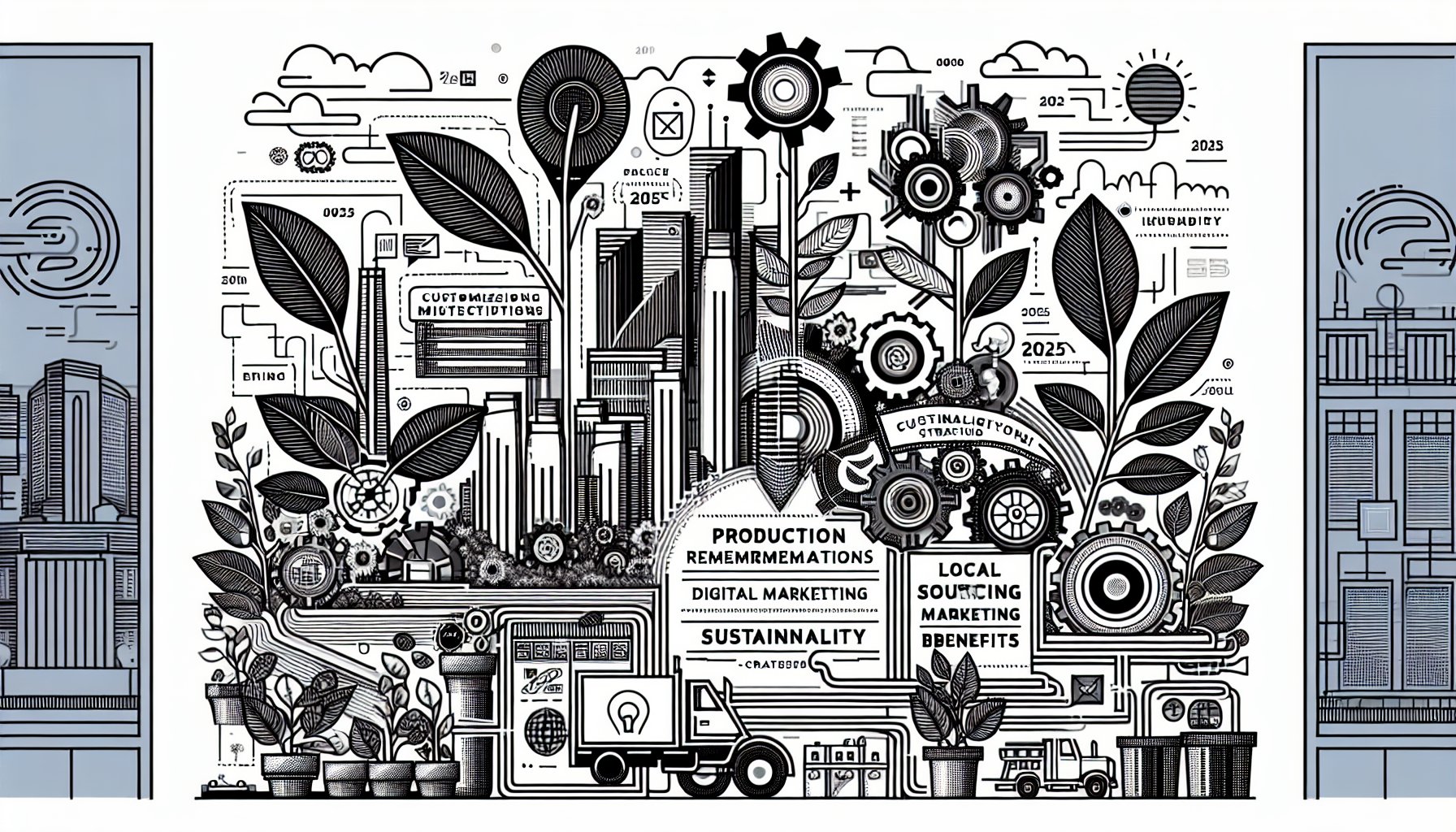 Common misconceptions about production recommendations 2025, highlighting digital marketing, sustainability, and local sourcing benefits.