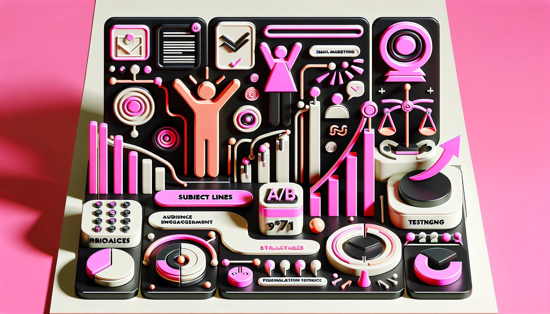 Crafting compelling subject lines for email marketing to boost audience engagement through A/B testing and personalization techniques.