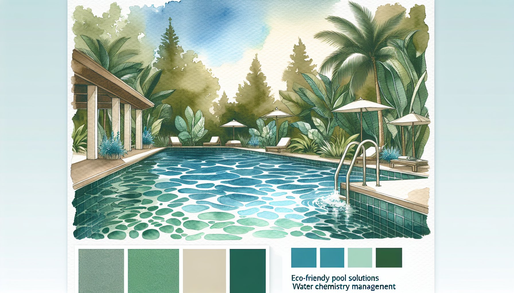 Inground pool maintenance tips for crystal-clear water using eco-friendly solutions and effective water chemistry management.