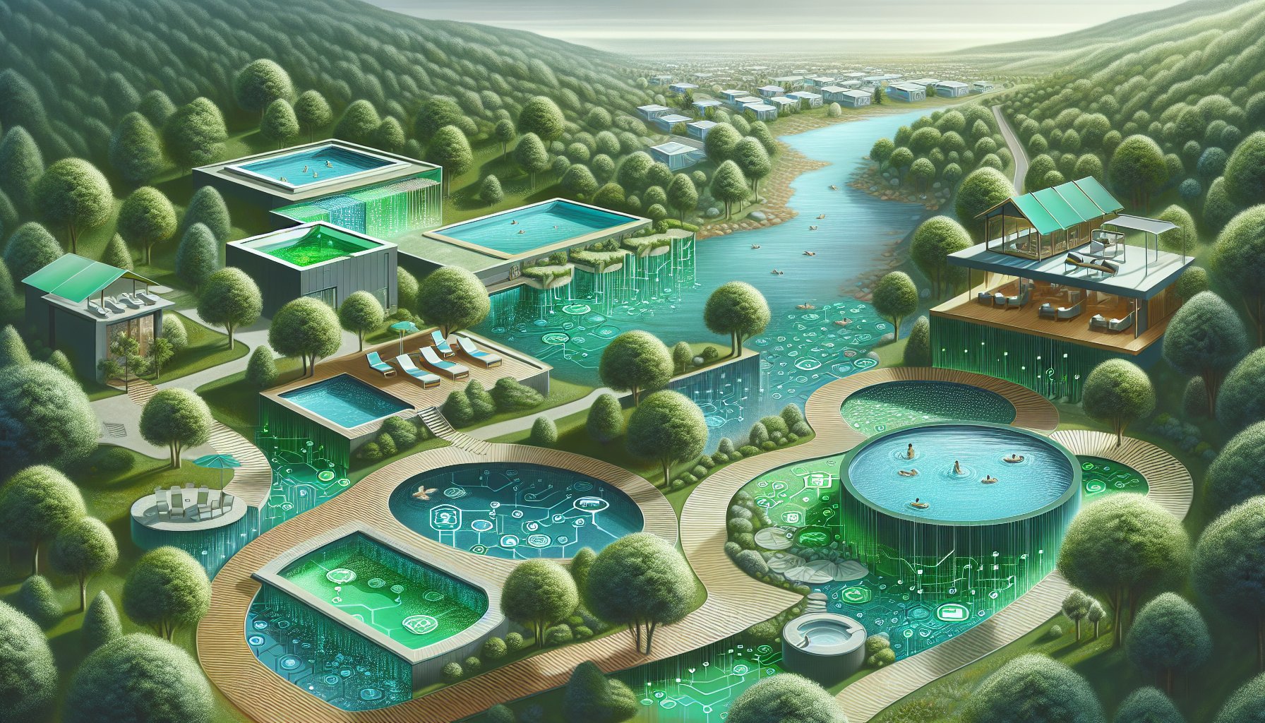 Upgrade your inground pool with smart technology, eco-friendly designs, and automated wellness features for a modern oasis.