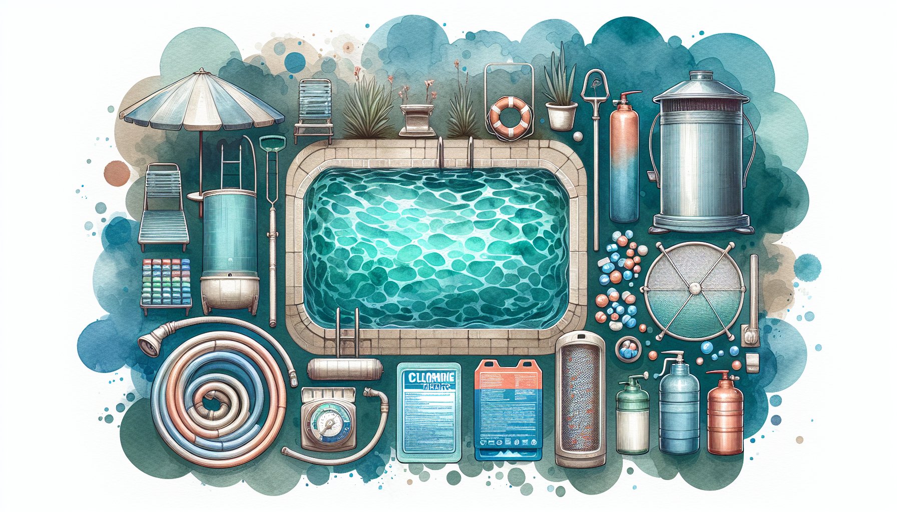 Seven pool care myths debunked, covering chlorine maintenance, water testing, winterization tips, and automatic vacuuming.