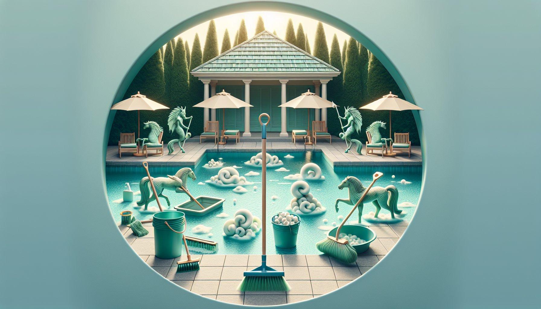 Debunking pool maintenance myths: chlorine safety, UV protection, and the truth about above-ground pools and professional care.