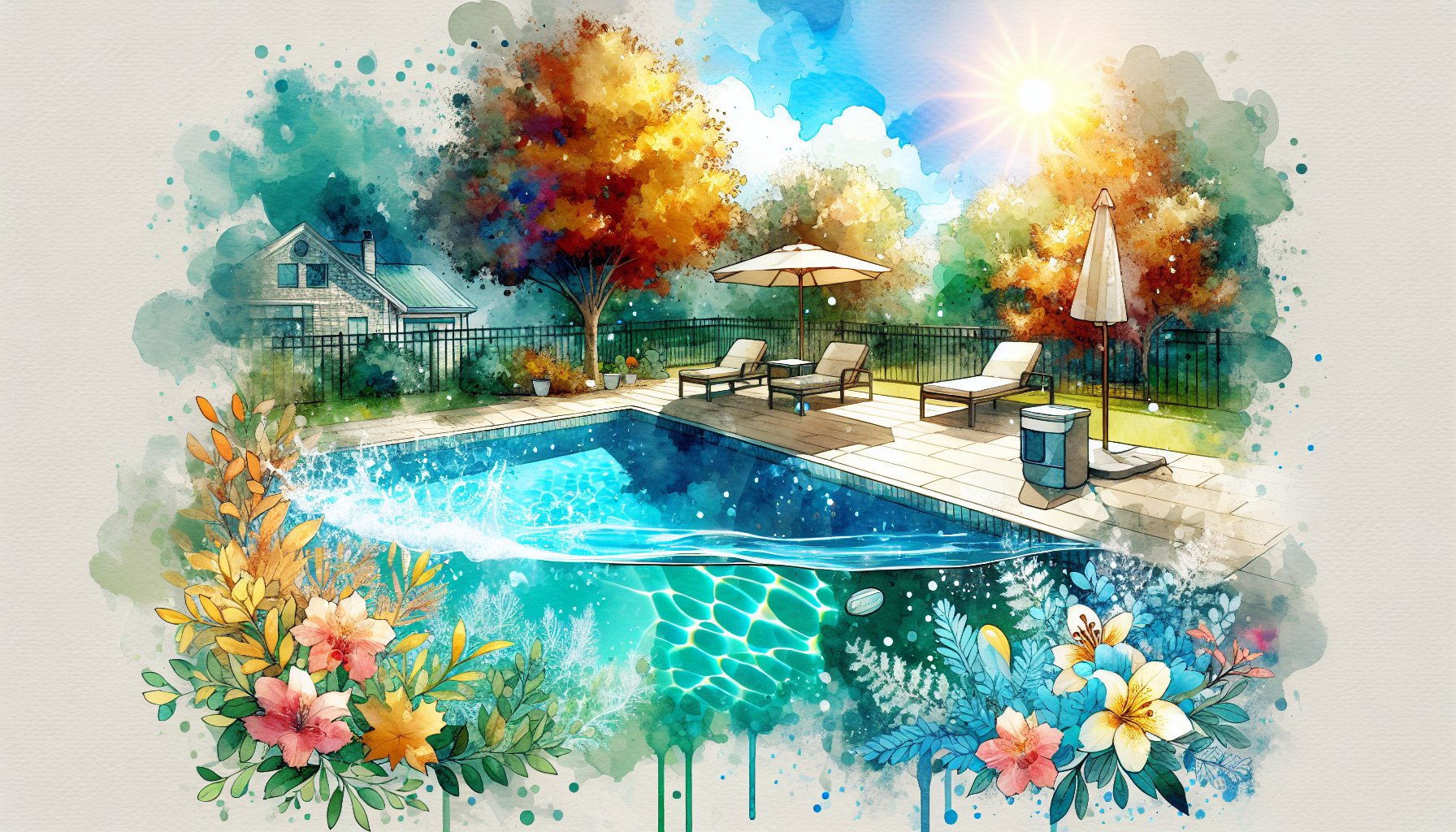 Comprehensive guide on year-round pool maintenance, covering chemical balance, water circulation, and automated cleaning tips.