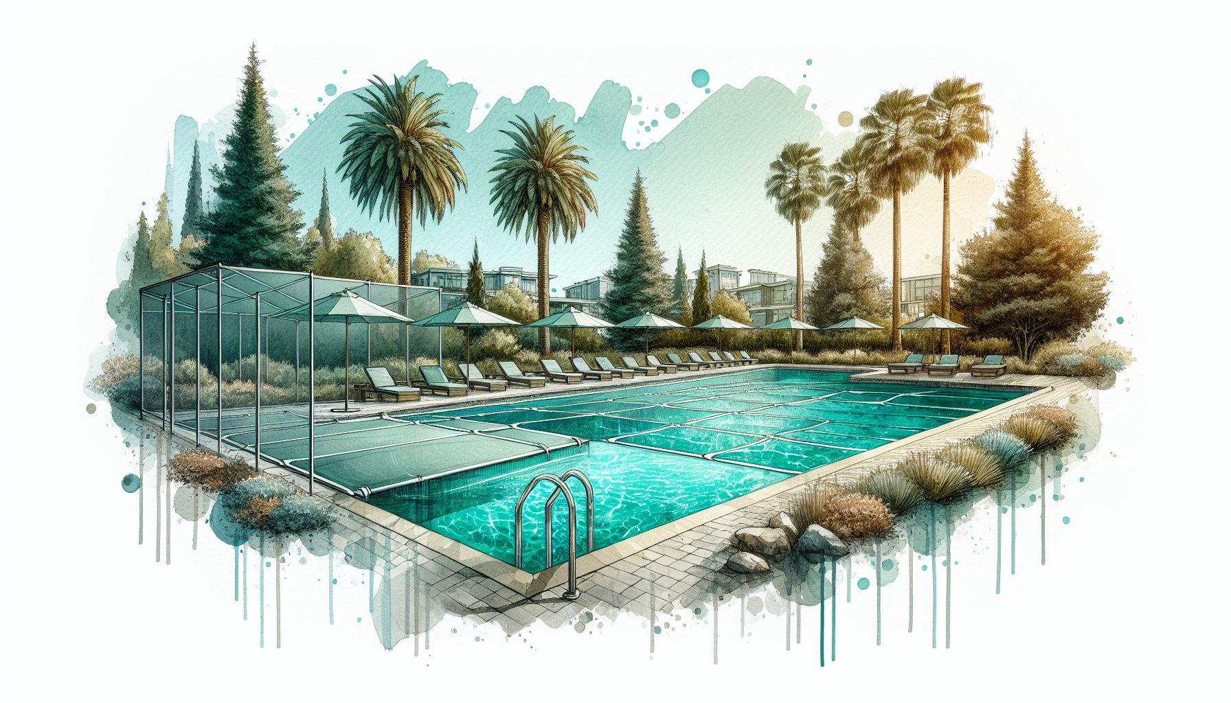 Best pool covers for San Jose's climate: mesh vs solid, automatic options, and installation tips for extreme weather.
