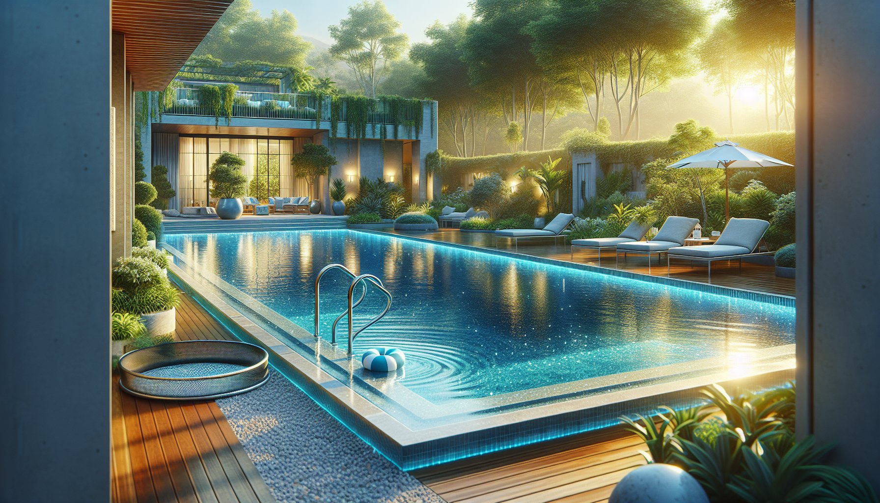 Inground pools: debunking myths on maintenance, saltwater facts, safety tips, and enhancing backyard luxury.