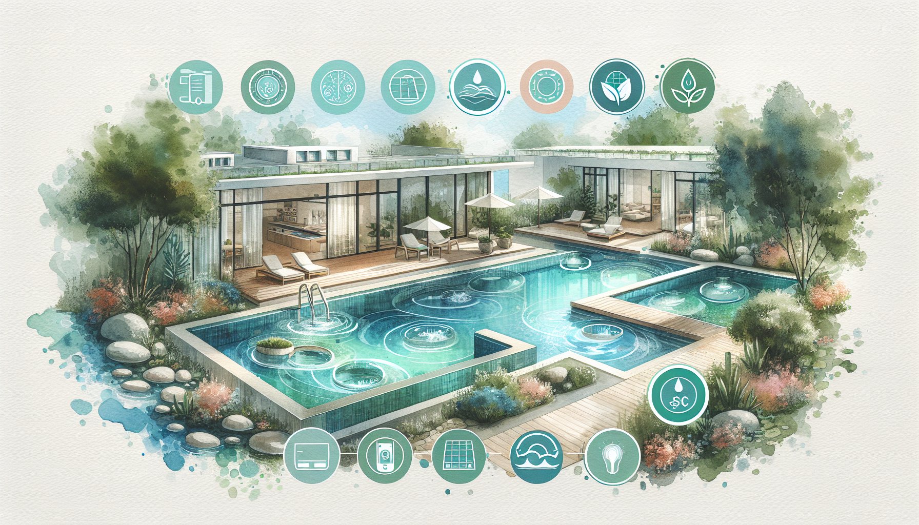 Eco-friendly inground pools with smart technology and natural designs for a sustainable backyard oasis in 2025 and beyond.