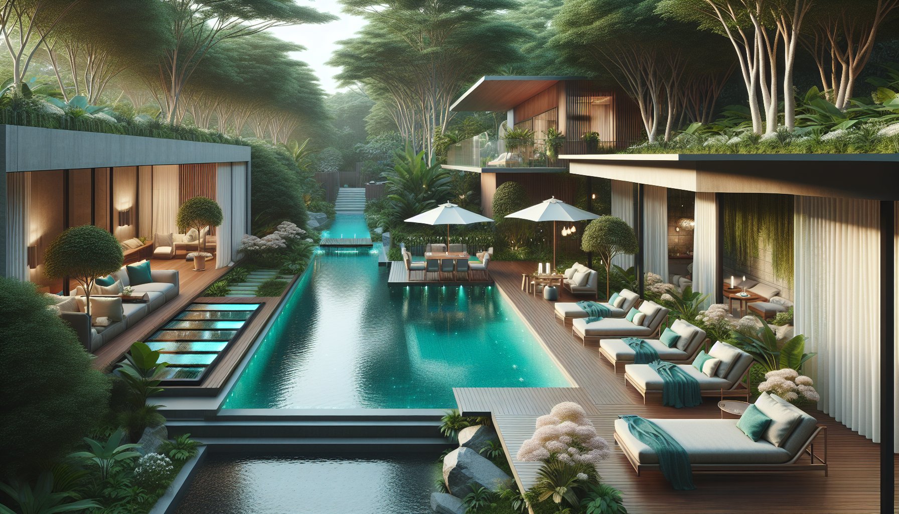 Custom pool design guide for 2025 featuring eco-friendly options, smart technology, and luxury outdoor living ideas.