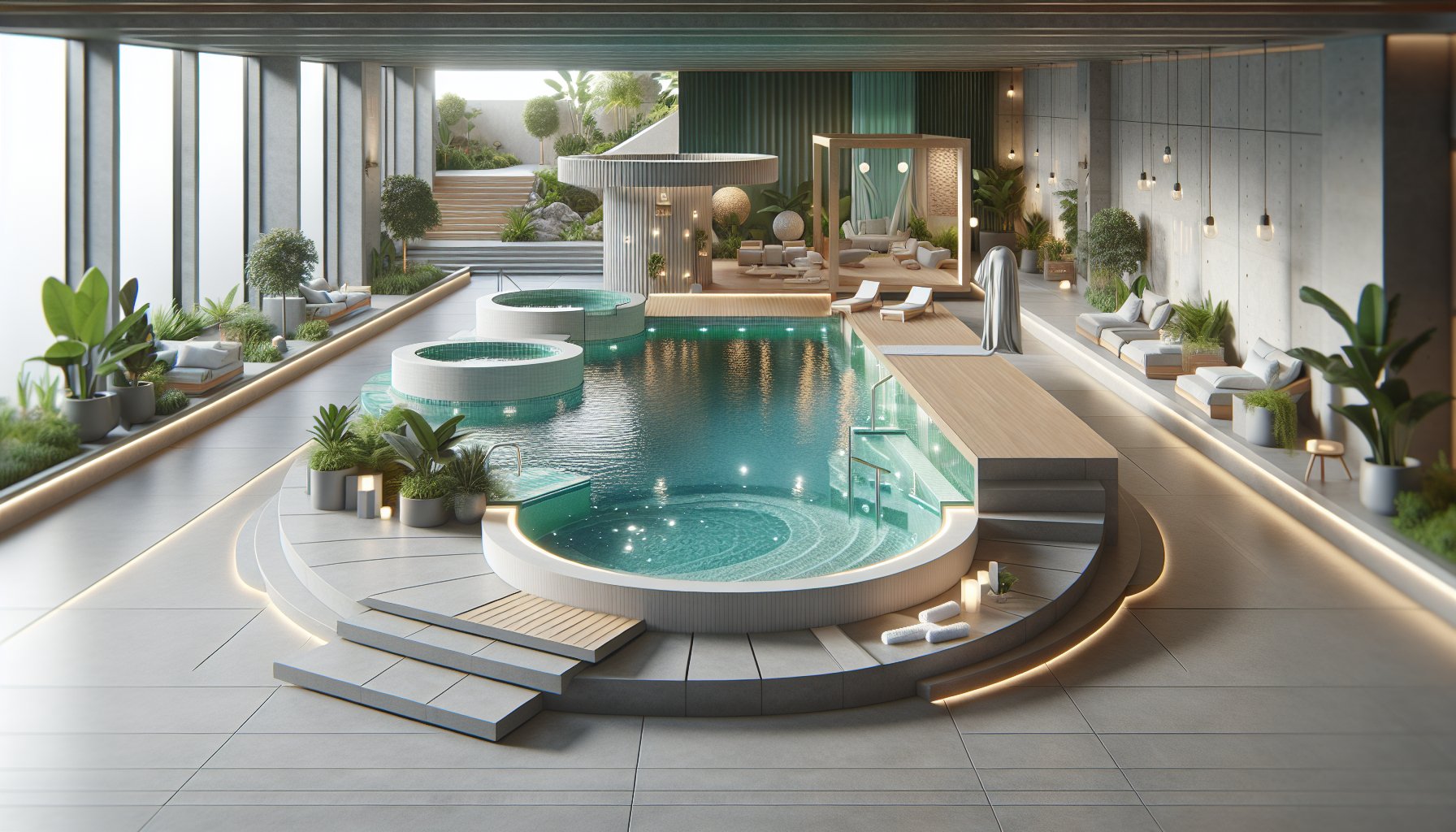Luxury pool construction guide featuring custom-designed gunite pools, eco-friendly features, and smart technology for Homearama 2025.