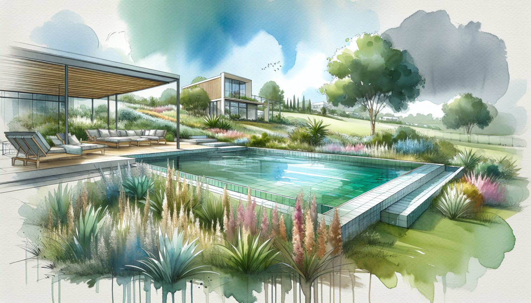Top 5 pool construction trends: biophilic design, eco-friendly features, and smart technology for enhanced outdoor living.