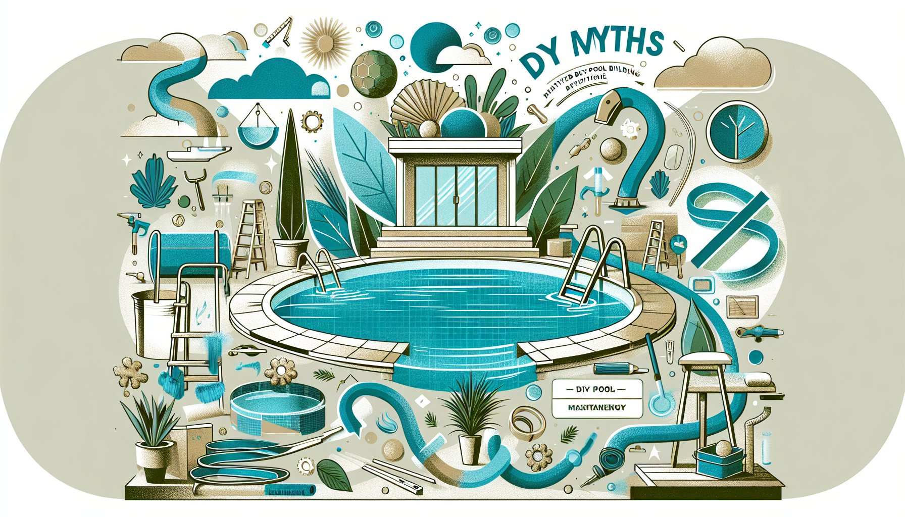 Seven common myths about DIY pool construction, eco-friendly designs, and modern maintenance technology for future pool owners.