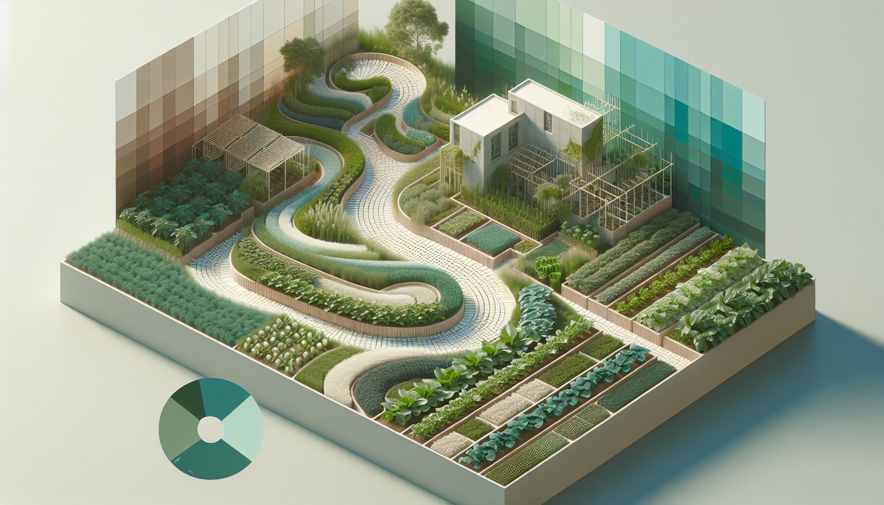 Innovative planting bed designs for 2025, featuring sustainable gardening, curvilinear concepts, and edible landscapes.