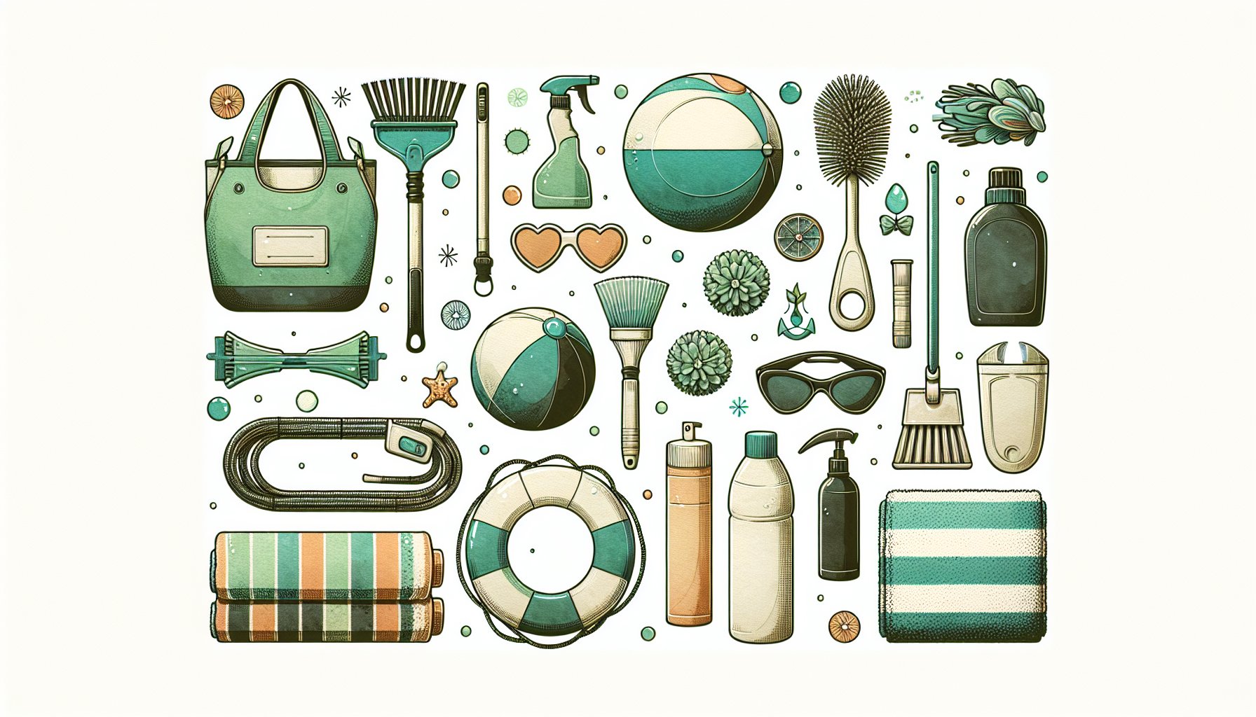 Comparison of essential vs. luxury pool accessories, including cleaning tools, safety must-haves, and eco-friendly options.