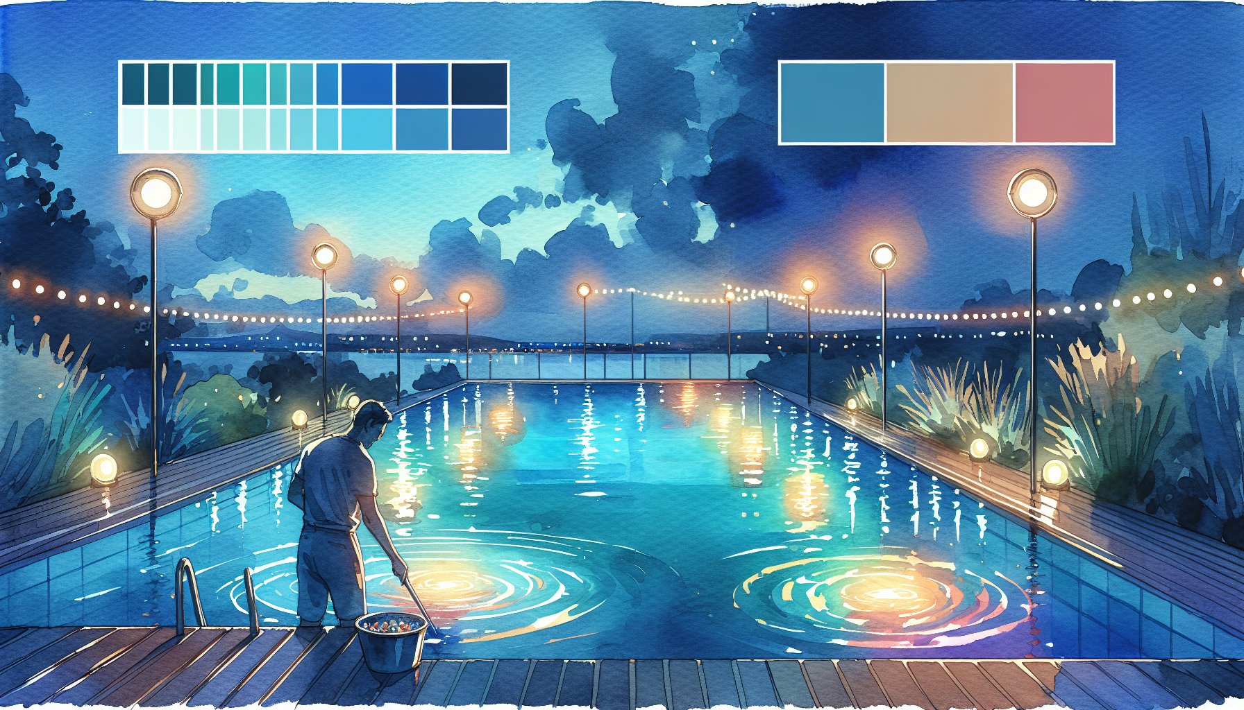 Guide to troubleshooting common LED pool lighting issues, ensuring safety and maintenance for Vivid 360 LED lights.