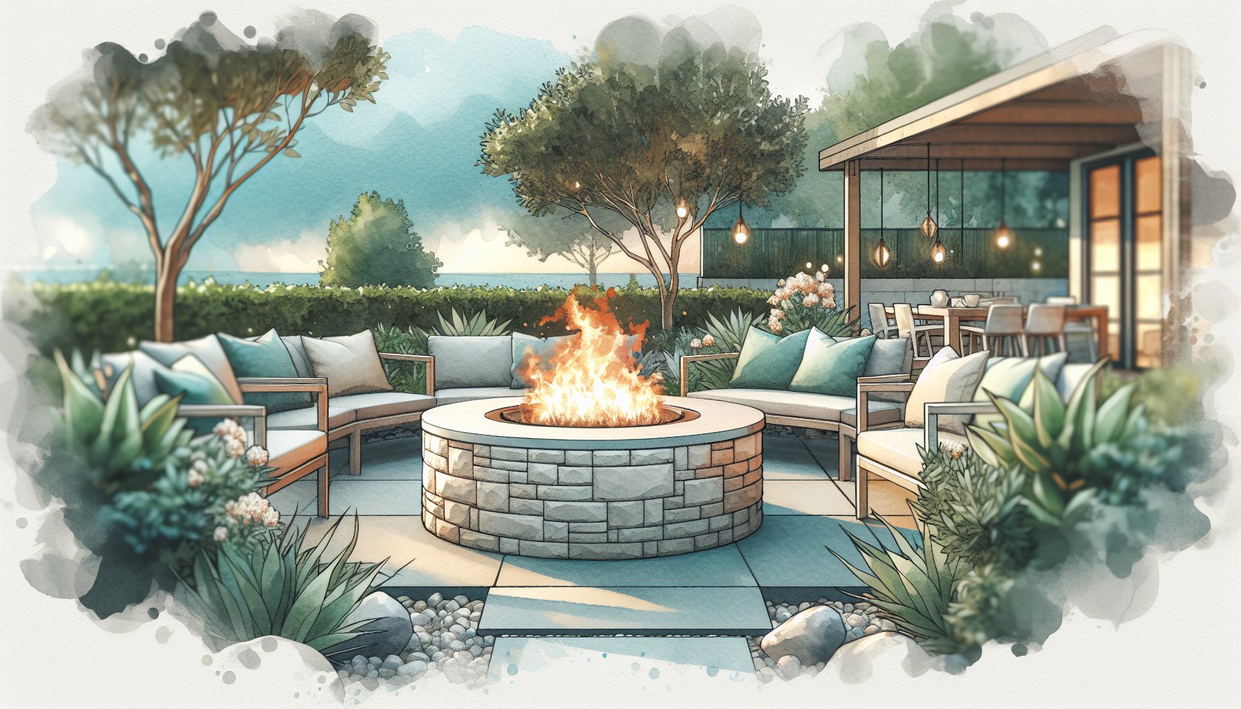 15 inspiring fire pit designs showcasing eco-friendly options and landscaping ideas for multifunctional outdoor living spaces.