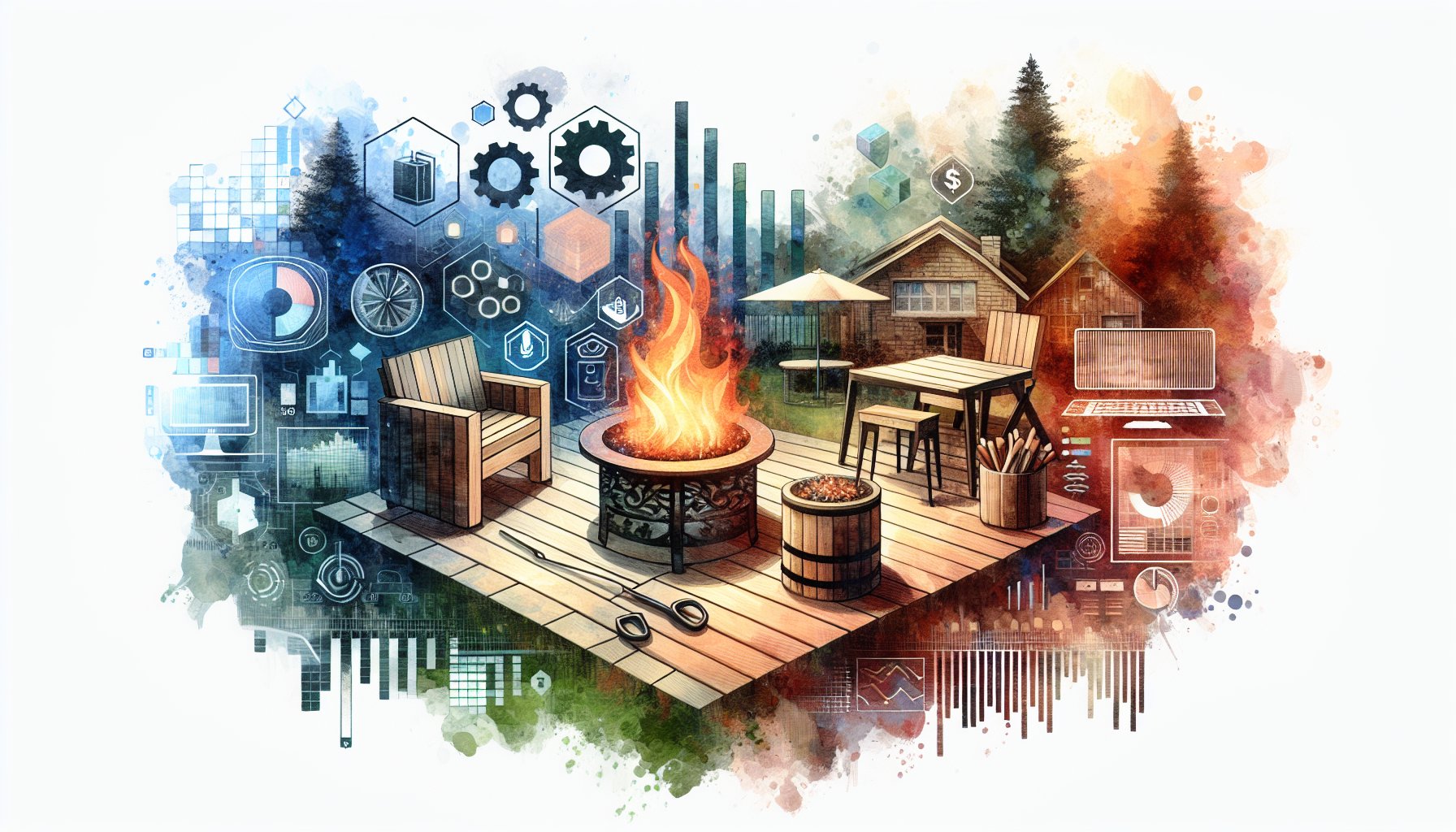 Fire pit installation costs in 2025, featuring trends, custom designs, and eco-friendly options for backyard budgeting.