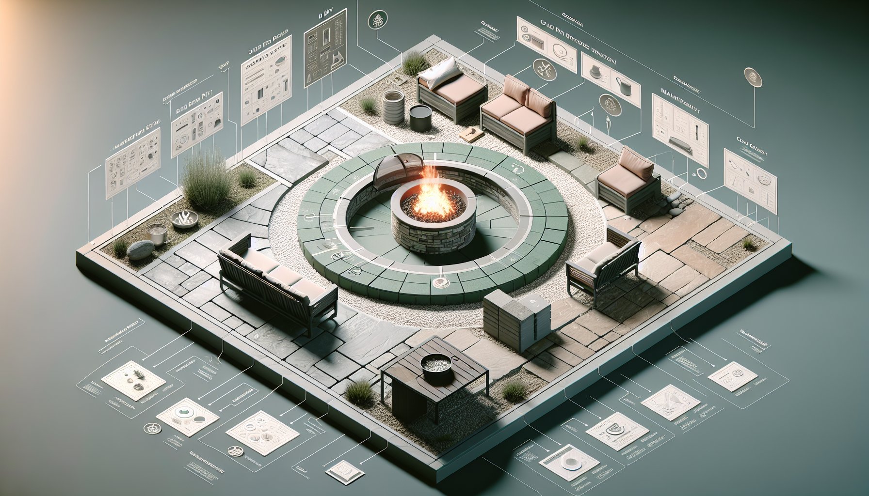 Top 10 fire pit installation tips for DIY enthusiasts, covering design, safety, materials, and maintenance.