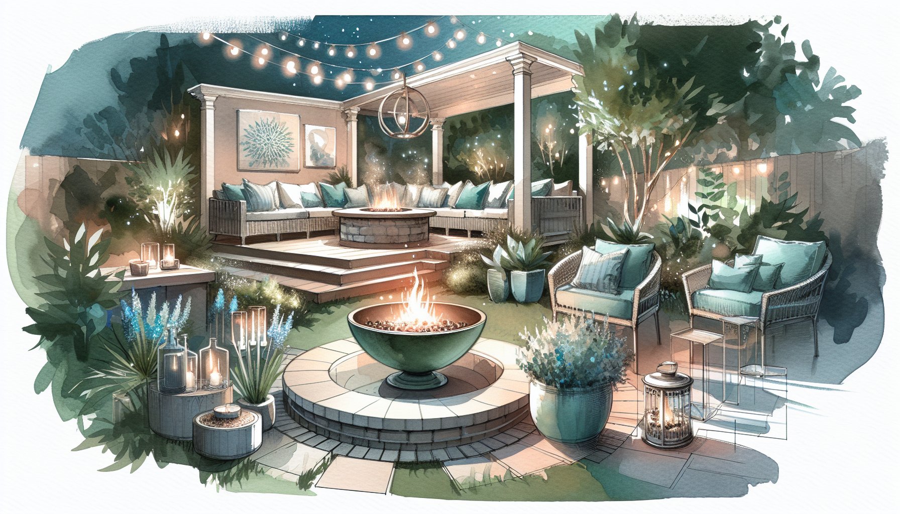 Step-by-step guide for DIY fire pit installation, covering design, fuel choice, and safety for outdoor living spaces.