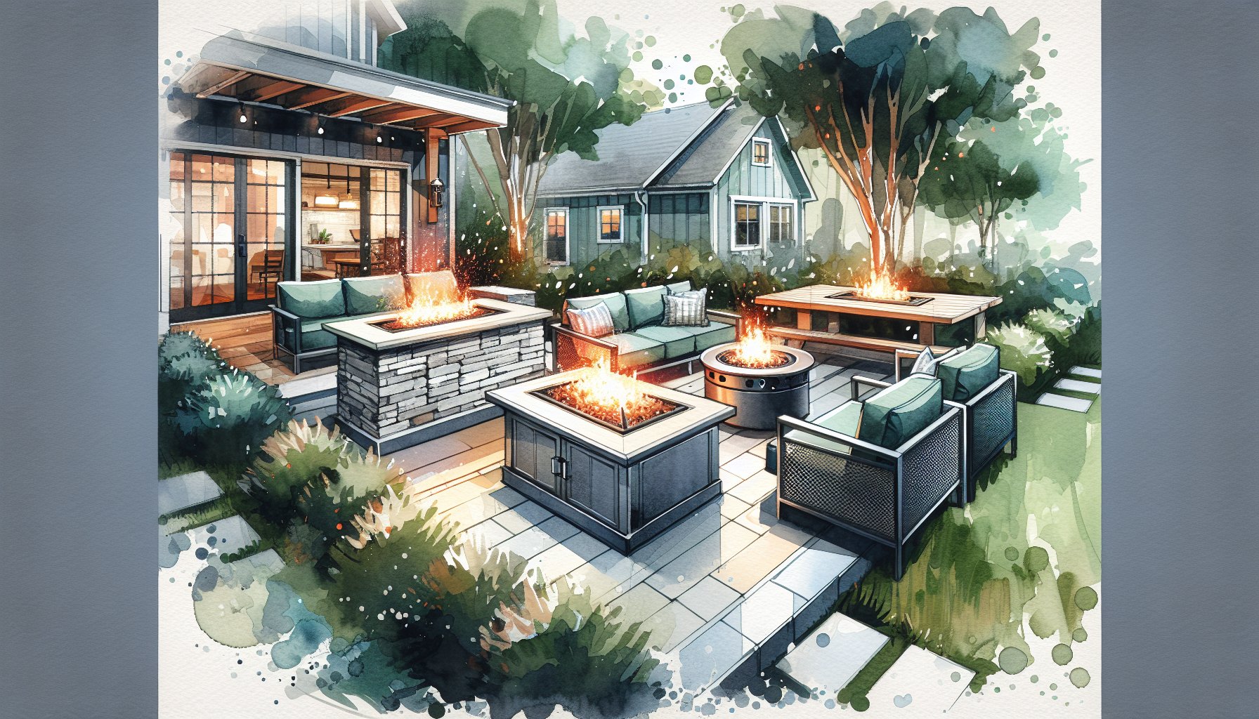 Comprehensive guide on fire pit installation, covering local regulations, wood vs gas options, and DIY design for outdoor spaces.