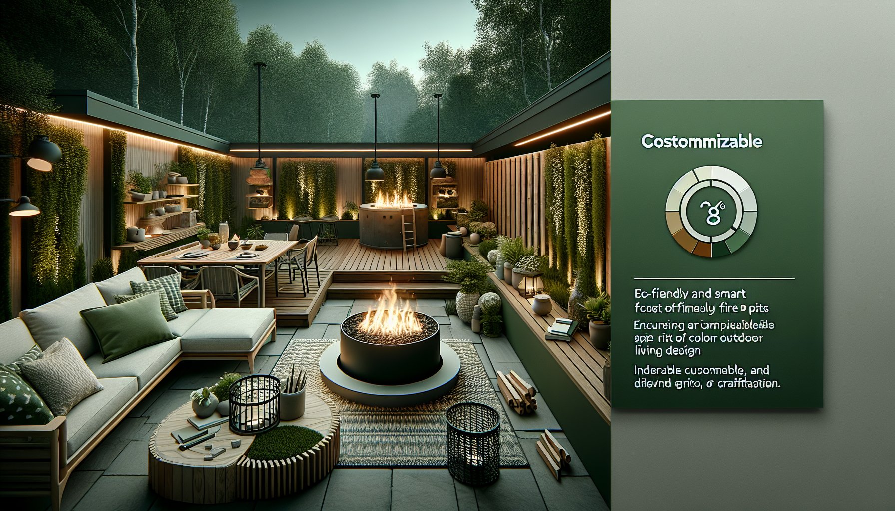 2025 fire pit installation trends featuring eco-friendly, smart, and customizable designs for enhanced outdoor living.