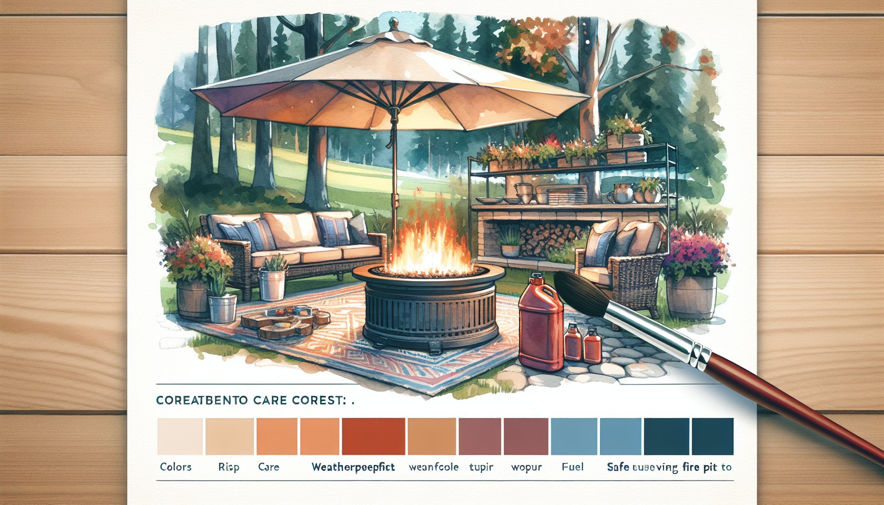 FAQs on fire pit maintenance, care tips, weatherproofing, and safe fuel usage for outdoor living enthusiasts.